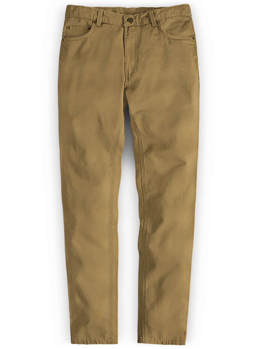 khaki chino trousers