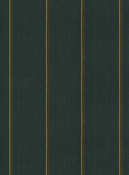 Thomson Green Stripe Wool Pants