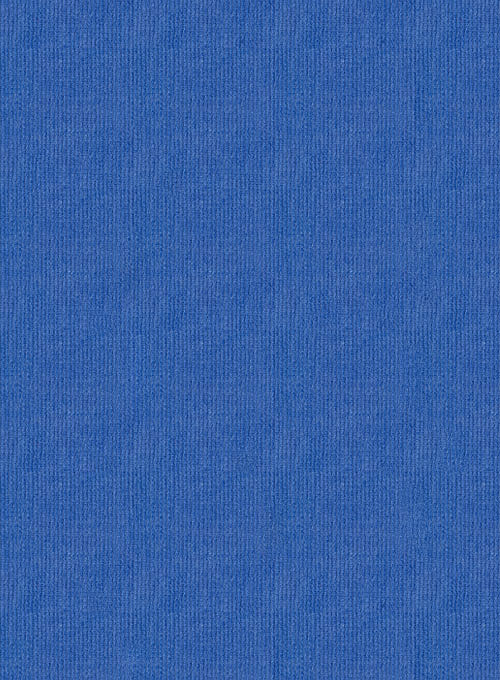 Turkish Blue 21 Wales Stretch Corduroy Trousers