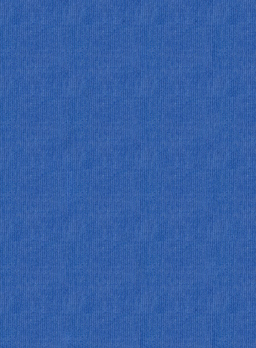 Turkish Blue Stretch Corduroy Jeans - 21 Wales