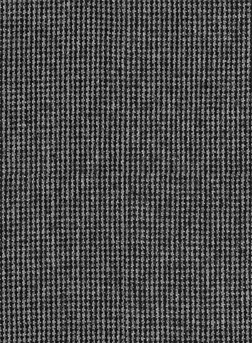Vintage Gray Macro Weave Tweed Pants
