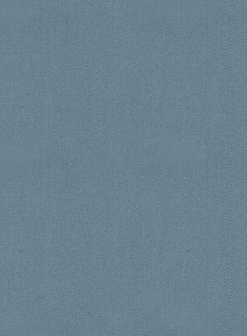 Nord Blue Feather Cotton Canvas Stretch Chino Pants