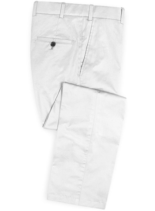 white chino jeans