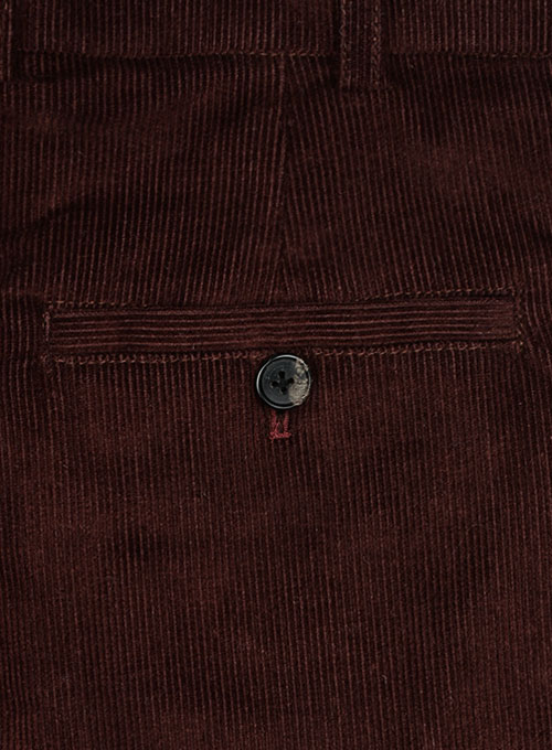 wine corduroy pants