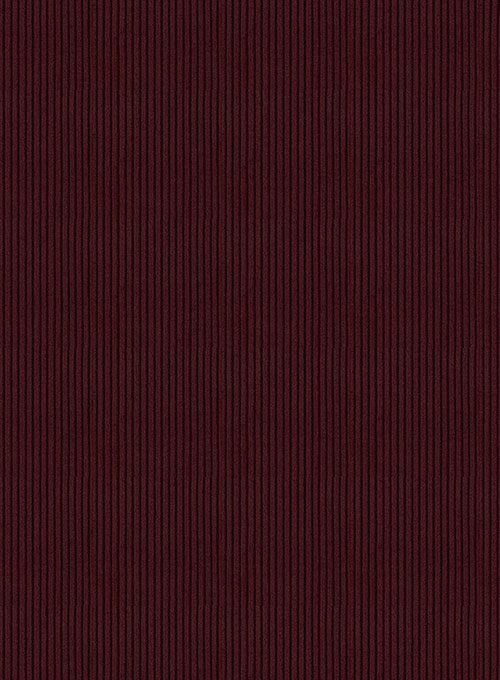 Wine Corduroy Trousers