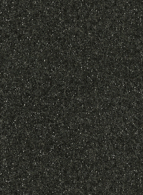 Dark Olive Flex Donegal Tweed Newsboy Cap