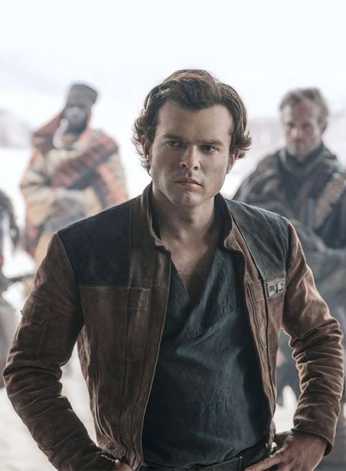 Alden Ehrenreich Solo: A Star Wars Story Leather Jacket Alden Ehrenreich Solo: A Star Wars Story Leather Jacket