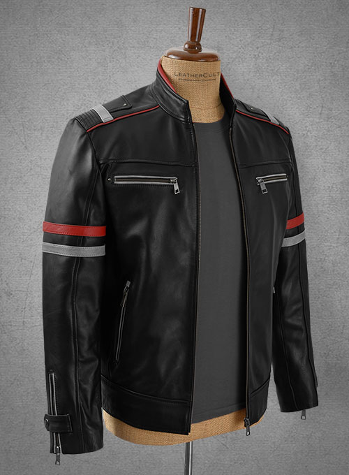 Anders Baasmo Christiansen Asphalt Burning Leather Jacket