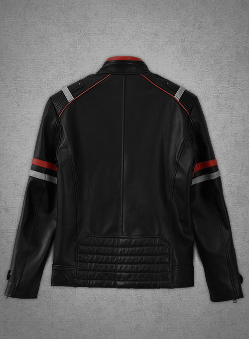 Anders Baasmo Christiansen Asphalt Burning Leather Jacket