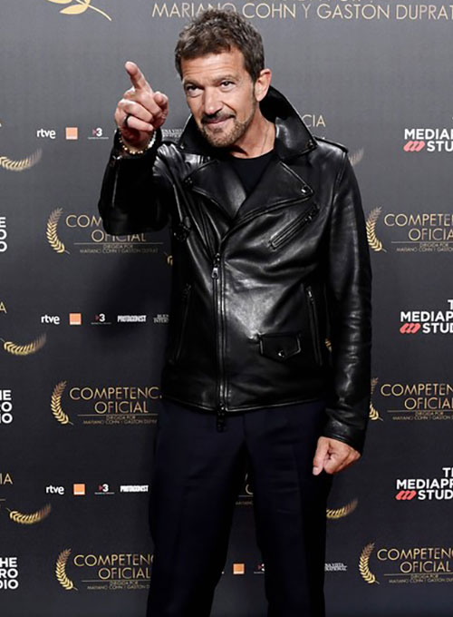 Antonio Banderas Leather Jacket # 2