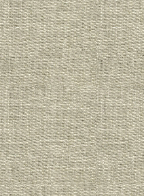 Aura Beige Pure Linen Jacket