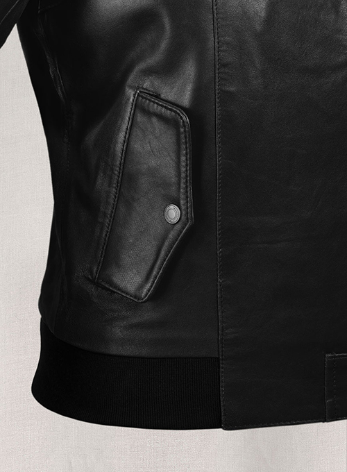 Black Amy Adams Leather Jacket