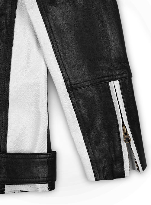 Black Leather Jacket # 289