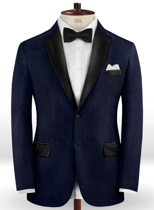 Blue Velvet Tuxedo Jacket : MakeYourOwnJeans®: Made To Measure Custom ...