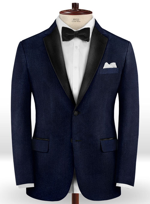 Blue Velvet Tuxedo Jacket : Made To Measure Custom Jeans For Men ...