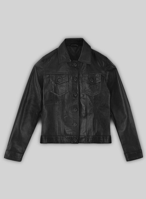 Britney Spears Leather Shirt