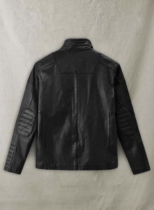 Cafe Racer Leather Jacket #2