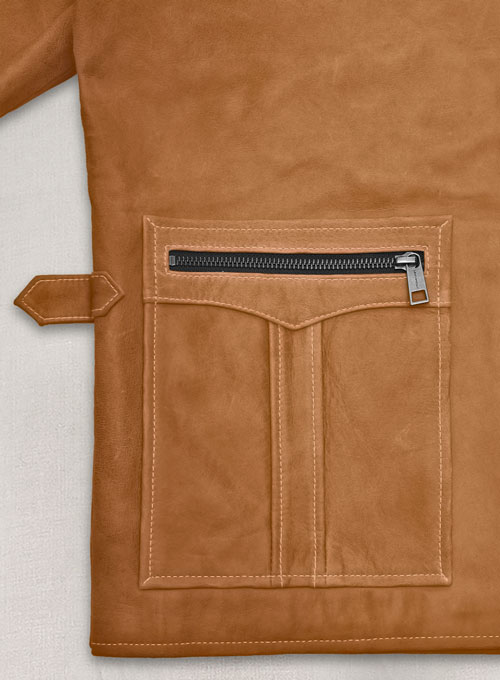 Canberra Tan Martin Lawrence Leather Jacket #2
