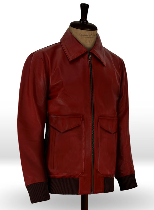 Cherry Red Drake Graham Toronto Film Festival Leather Jacket - Click Image to Close