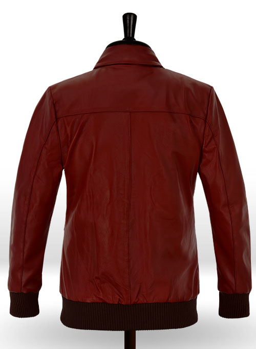 Cherry Red Drake Graham Toronto Film Festival Leather Jacket - Click Image to Close