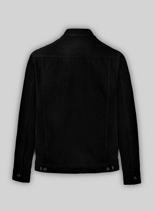 Classic Western Black Denim Jacket
