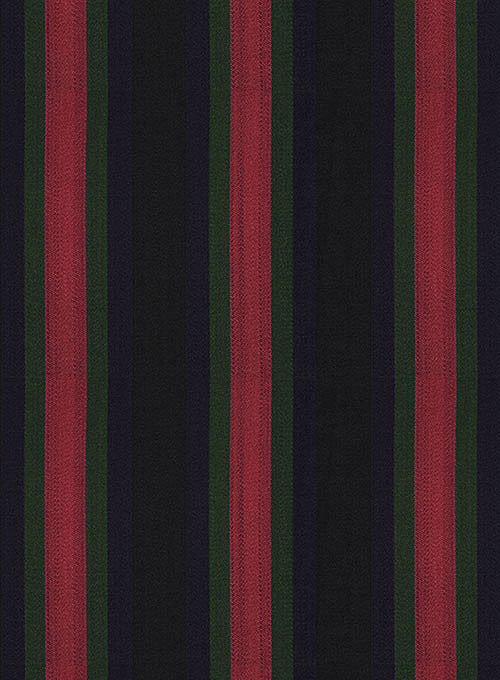 Cocktail Stripe Wool Jacket