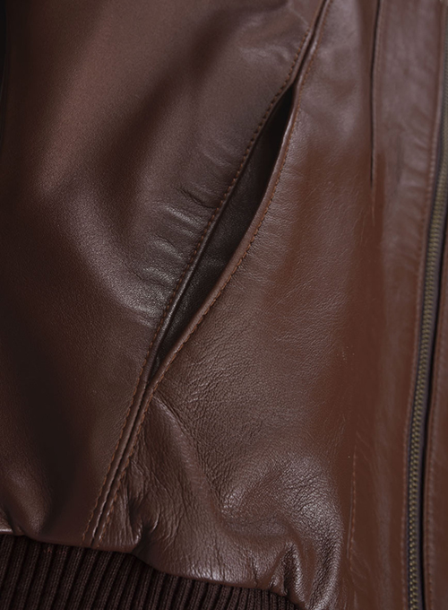 Dark Tan James McAvoy Leather Jacket