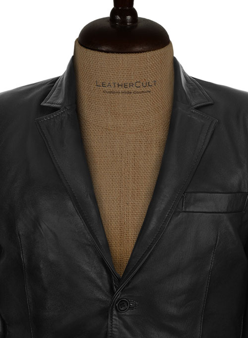 Dave Bautista Leather Blazer