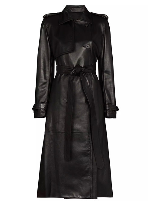 Dietrich Leather Long Coat Dietrich Leather Long Coat