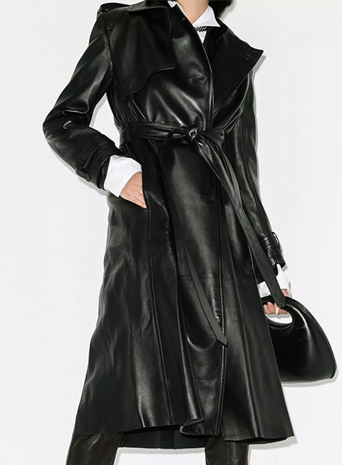 Dietrich Leather Long Coat Dietrich Leather Long Coat