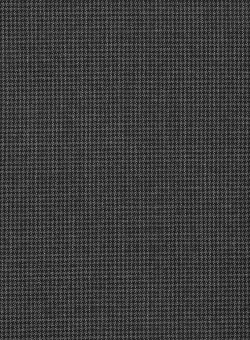 Dogtooth Wool Charcoal Jacket