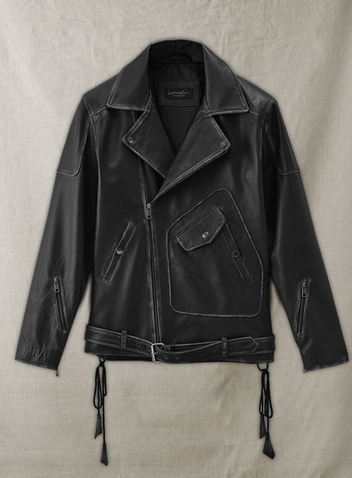Street Style Black Biker Leather Jacket