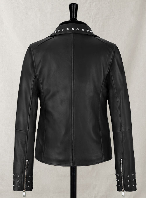 Eva Studded Leather Jacket