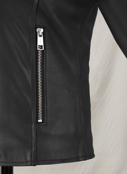 Eva Studded Leather Jacket