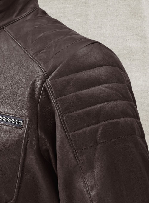 Firefly Moto Brown Biker Leather Jacket