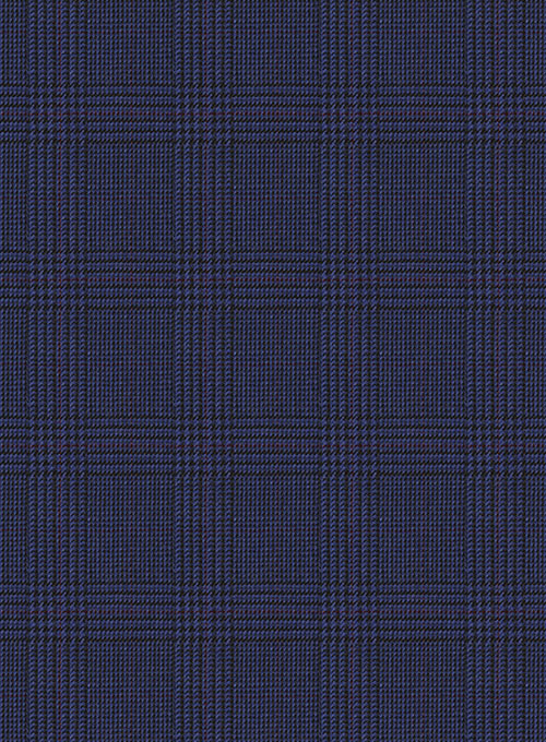 Glen Wool Blue Jacket