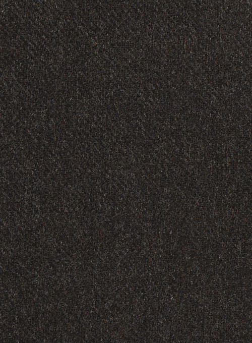 Gray Brown Heavy Tweed Jacket