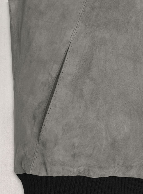 Gray Suede James McAvoy Leather Jacket