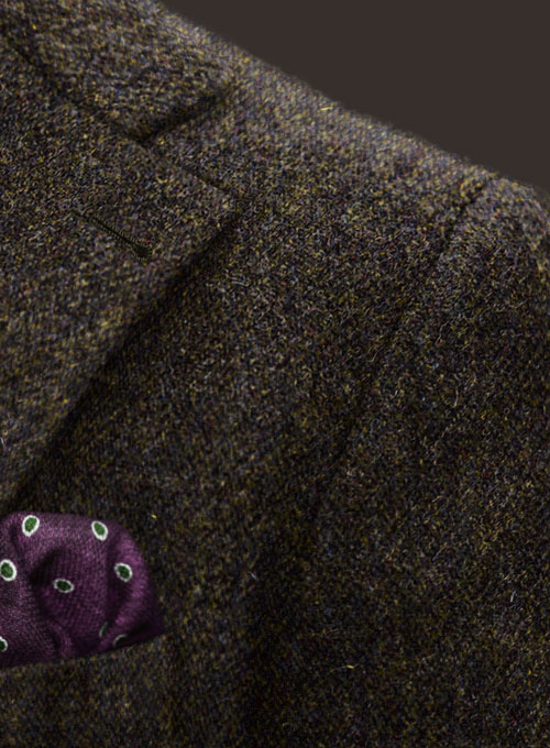 Harris Tweed Melange Brown Jacket