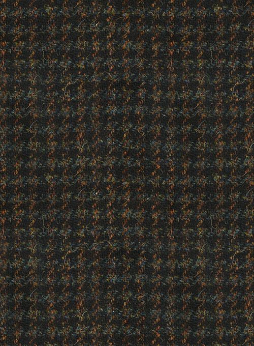 Harris Tweed Houndstooth Isle Rust Jacket