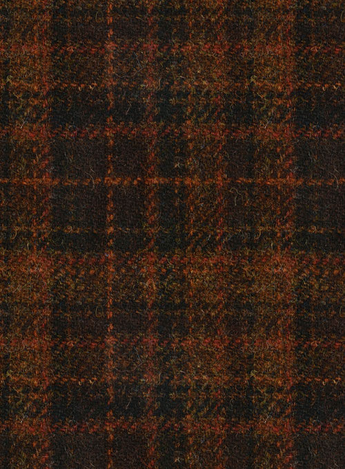 Harris Tweed Tartan Rust Jacket
