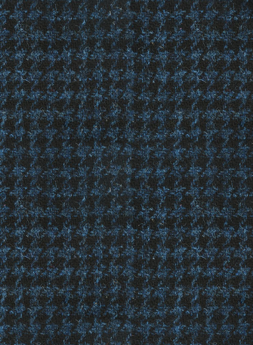 Harris Tweed Houndstooth Isle Blue Jacket