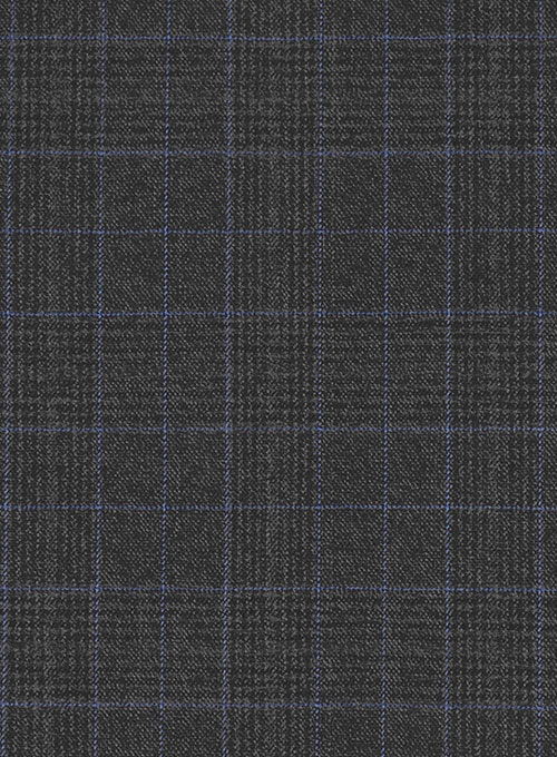 Italian Ritz Checks Angora Wool Jacket