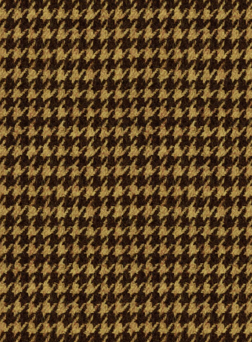 Italian Berote Houndstooth Tweed Jacket