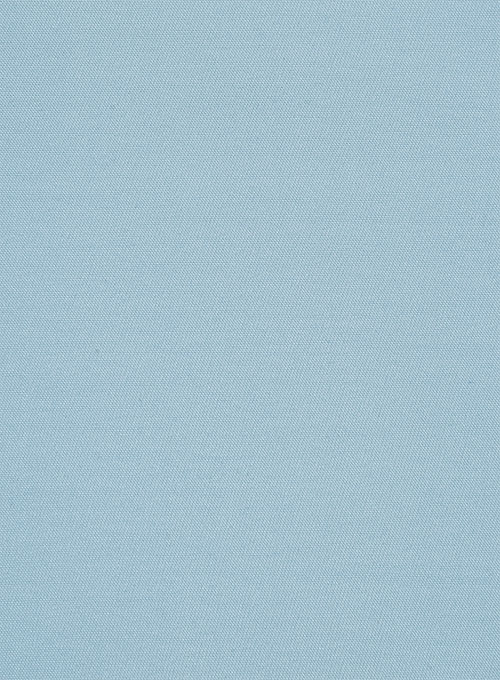 Italian Calm Blue Cotton Jacket