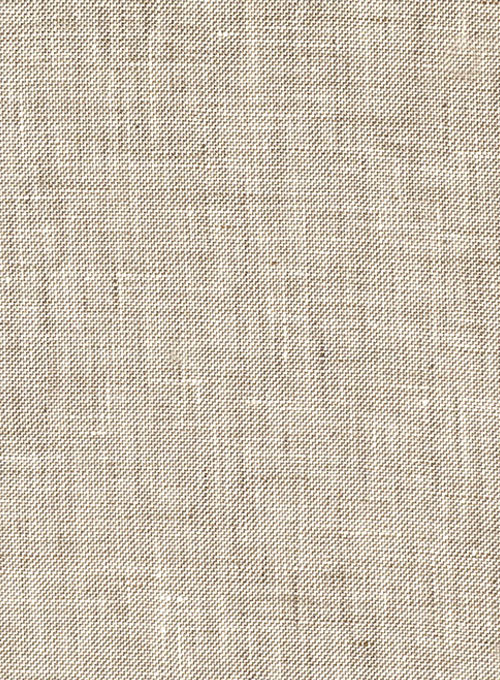 Italian Enchant Beige Linen Jacket