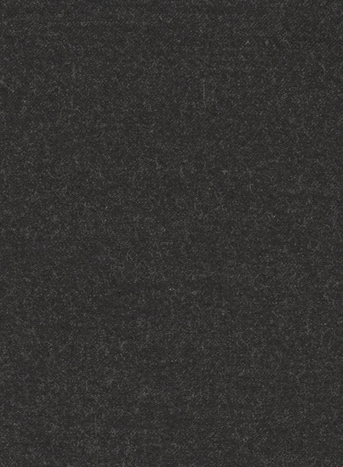 Italian Flannel Charcoal Wool Jacket