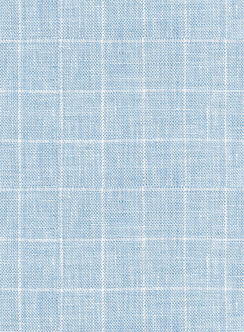 Italian Linen Lusso Blue Jacket