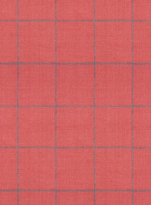 Italian Linen Mutea Checks Jacket