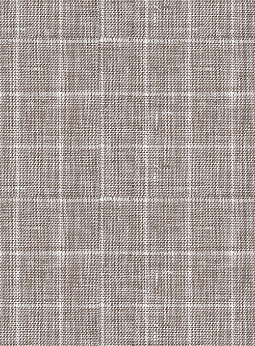 Italian Linen Lusso Brown Jacket